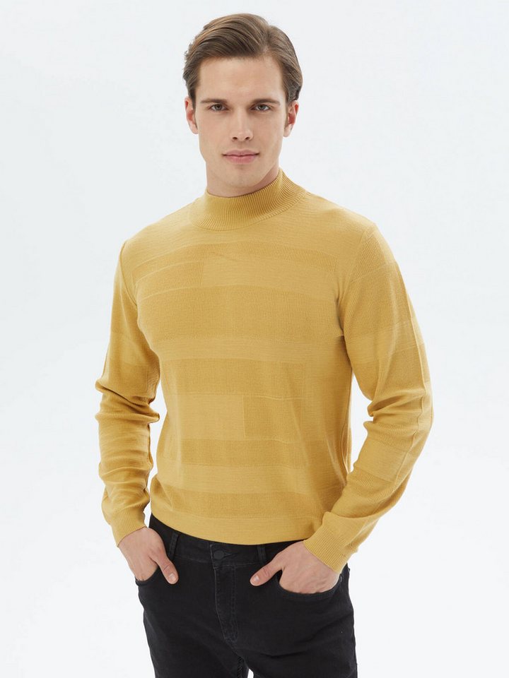 KİP Strickpullover Strickpullover aus Jacquard-Wollmischung von KİP