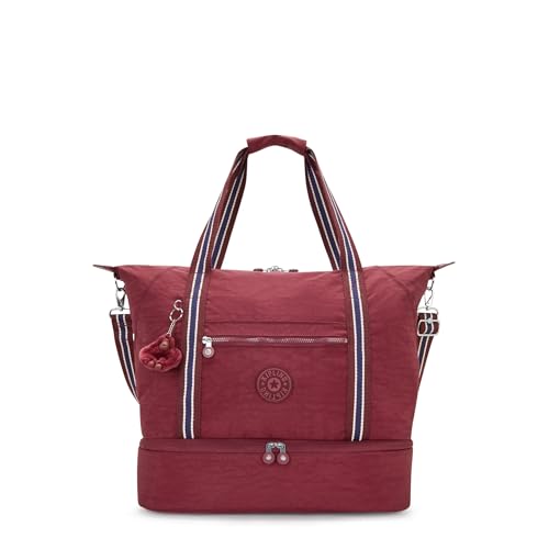 KIPLING KIPLING Damen Art Medium Tote Bag Leichte Große Weekender Travel Handtasche, Lounge Wine, 4.25''L x 7''H x 1.75''D von KIPLING KIPLING