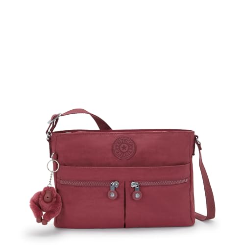 Kipling Angie Solid Convertible Crossbody Bag Convertible Crossbody, Lounge Wine, Medium, Casual Kipling Angie Solid Convertible Crossbody Bag Convertible Crossbody, Lounge Wine, Medium, Casual von KIPLING KIPLING