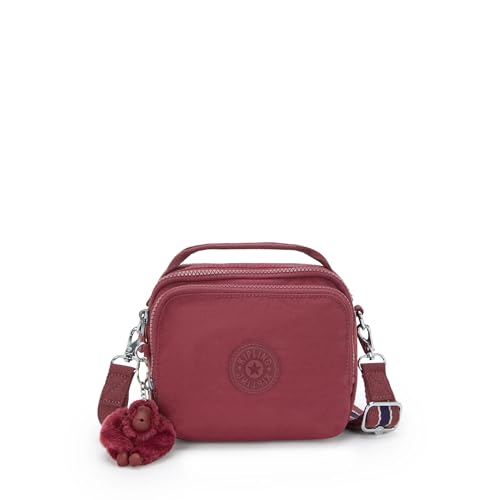 Kipling Damen Cahir Crossbody Bag, Lounge Wine, 7.25''L x 5.75''H x 3.75''D, Kipling Damen Cahir Crossbody Bag von KIPLING KIPLING