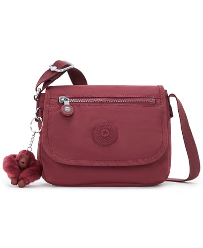 Kipling Damen Sabian U Minibag Lightweight Crossbody Mini Bag Crossbody Bag, Lounge Wine, 7.75''L x 5.75''H x 3.25''D, Kipling Damen Sabian U Crossbody Bag Kipling Damen Sabian U Minibag Lightweight Crossbody Mini Bag Crossbody Bag, Lounge Wine, 7.75''L x 5.75''H x 3.25''D, Kipling Damen Sabian U Crossbody Bag von KIPLING KIPLING