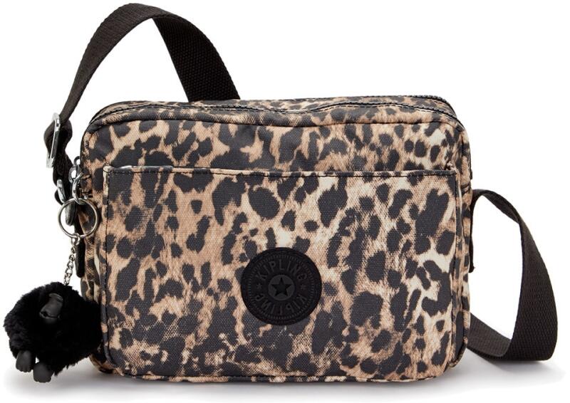 KIPLING - Kipling ABANU M PRT AC Umhängetasche Wild Leopard Multicolor von KIPLING