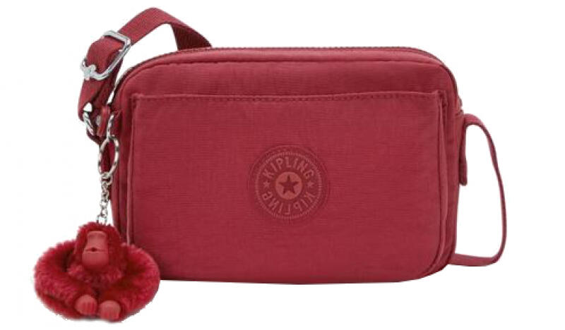KIPLING - Kipling Abanu Multi Umhängetasche Funky Red Rot von KIPLING