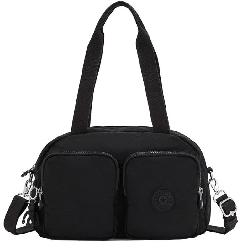 KIPLING - Kipling COOL DEFEA Signature Emb Umhängetasche Black Noir Schwarz von KIPLING