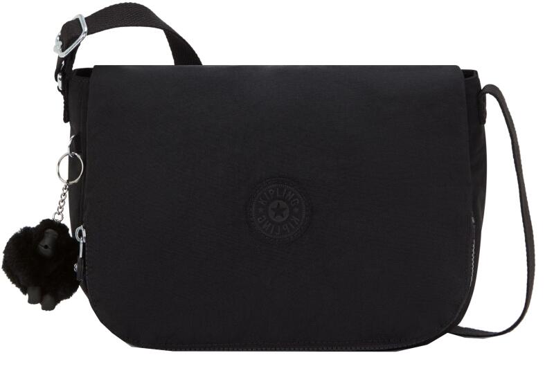 KIPLING - Kipling EARTHBEAT M Umhängetasche Black Noir Schwarz von KIPLING