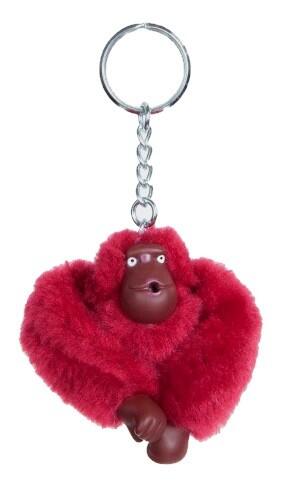 KIPLING - Kipling Taschenanhänger / Schlüsselanhänger, Affe Antonio - dunkelrot von KIPLING
