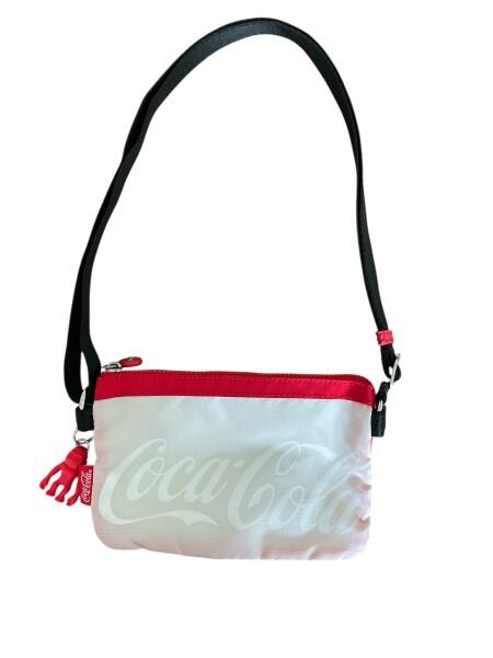 KIPLING - Kipling X Coco-Cola Umhängetasche, Weiß-Rot von KIPLING