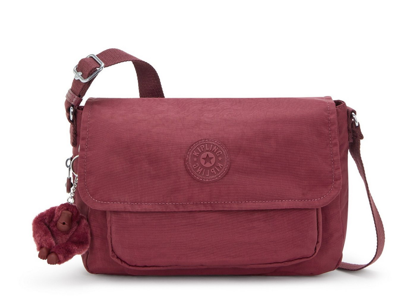 KIPLING Umhängetasche Dalma 5 Liter (ein Stück, 1-tlg., ca. B/H/T 28/19/8 cm), Kipling-Affe von KIPLING