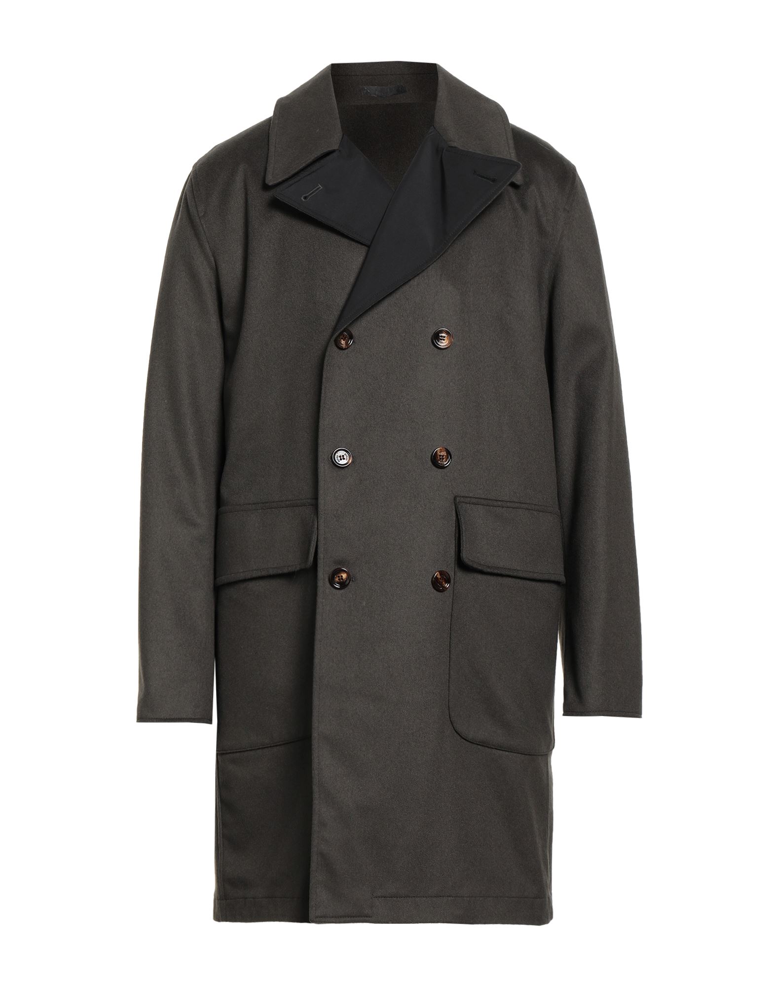 KIRED Mantel Herren Dunkelbraun von KIRED