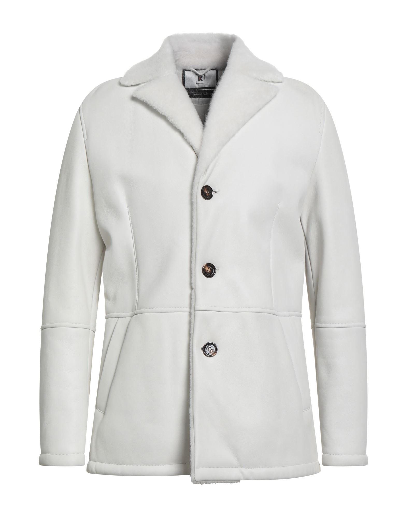 KIRED Shearling- & Kunstfell Herren Off white von KIRED