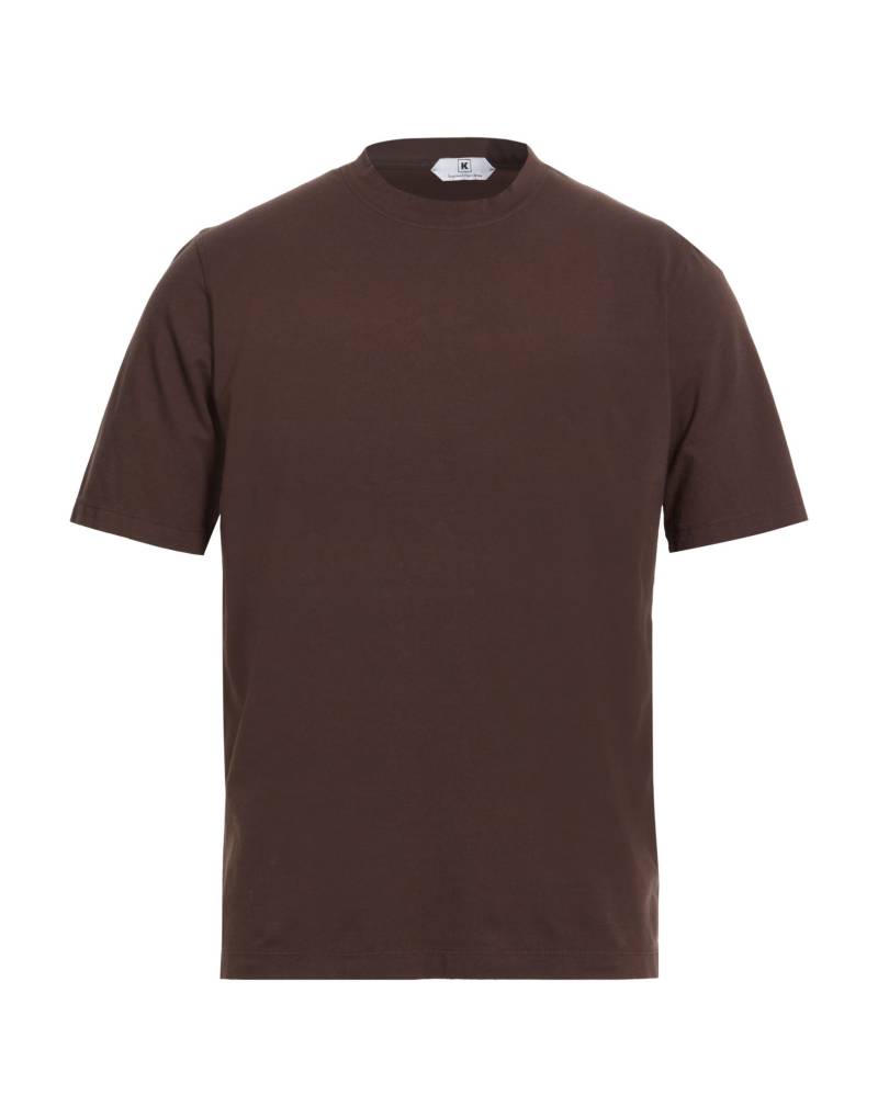 KIRED T-shirts Herren Dunkelbraun von KIRED