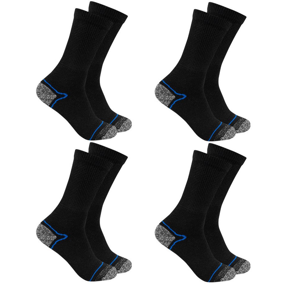 KIRKJUBOUR Wandersocken KIRKJUBØUR® "Climb" Outdoor Wandersocken 4 Paar von KIRKJUBOUR