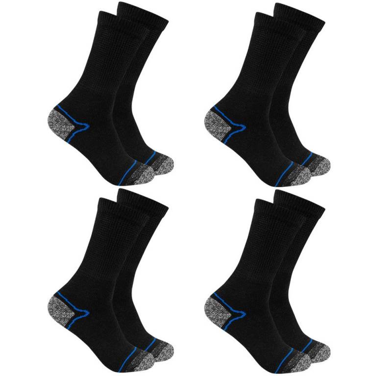 KIRKJUBOUR Wandersocken KIRKJUBØUR® "Climb" Outdoor Wandersocken 4 Paar von KIRKJUBOUR