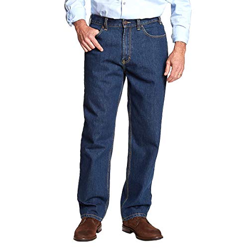 Kirkland Signature Men's 5-Pocket Blue Jean Relaxed Fit, 34X30 von Kirkland Signature