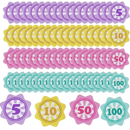 KIRZAX 100 Lottoscheine, interaktive Lottoscheine, Lottoscheine in gemischten Farben, mit nummerierten kleinen digitalen Beschreibungen, geeignet für Kindergeburtstage, Jubiläen und Partys KIRZAX 100 Lottoscheine, interaktive Lottoscheine, Lottoscheine in gemischten Farben, mit nummerierten kleinen digitalen Beschreibungen, geeignet für Kindergeburtstage, Jubiläen und Partys von KIRZAX