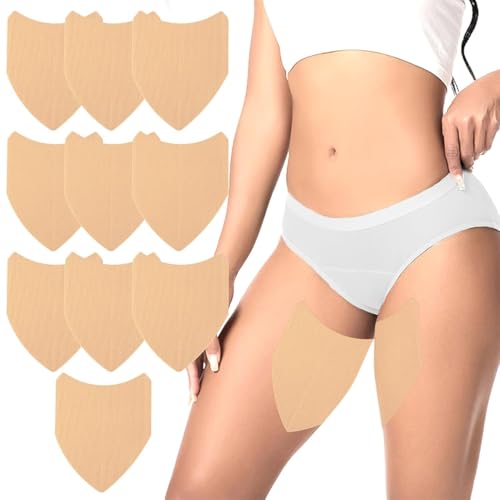 KIRZAX 10Stück Instant Thigh Lifting,Transparente Klebestreifen Oberschenkelstraffungen, Tape Zur Oberschenkelstraffung, Unsichtbare Beinstraffungs Aufkleber, Straffendes Oberschenkel Tape von KIRZAX
