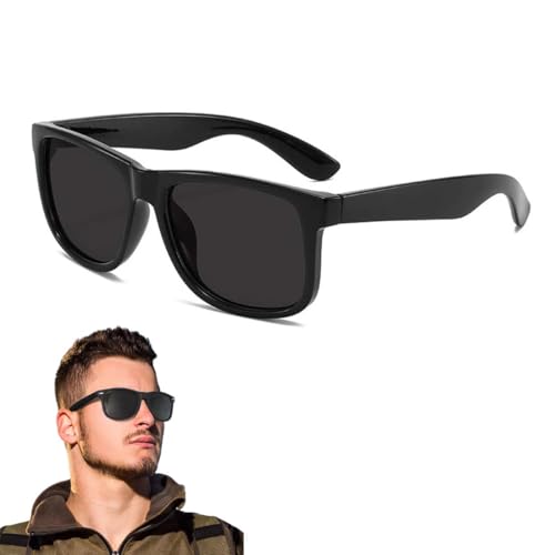 KIRZAX Klassische Sonnenbrille Herren Polarisiert,Reisebrille,Classic Sunglasses Eckig,Outdoor-Sportarten Mode Sonnenbrille,für Fahren Wandern Golf Angeln Outdoorsport KIRZAX Klassische Sonnenbrille Herren Polarisiert,Reisebrille,Classic Sunglasses Eckig,Outdoor-Sportarten Mode Sonnenbrille,für Fahren Wandern Golf Angeln Outdoorsport von KIRZAX