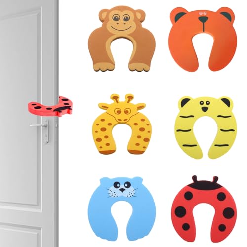 KIRZAX Klemmschutz für Türen Kinder, 6 Stück Türstopper Schaumstoff Farbe Kindersicherung Fenster,Einklemmschutz für Baby, Baby Schaumstoff Trstopper, Kinder Sicherung Fingerklemmschutz KIRZAX Klemmschutz für Türen Kinder, 6 Stück Türstopper Schaumstoff Farbe Kindersicherung Fenster,Einklemmschutz für Baby, Baby Schaumstoff Trstopper, Kinder Sicherung Fingerklemmschutz von KIRZAX