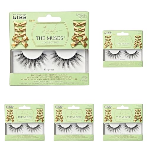 KISS Lash Couture False Eyelashes The Muses Collection - Empress (Packung mit 5) von KISS