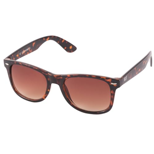 KISS NERD Sonnenbrille Herren Damen – Klassischer Stil mit Metallnieten – Leichter & Robuster Rahmen – UV400 Gläser Polarisiert, Gelb Fahren oder Amber Blue Blocker – Casual & Moderner Look von KISS