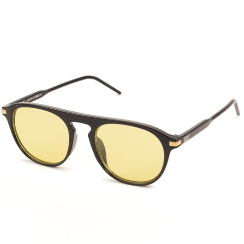 KISS PHOENIX Herren Sonnenbrille – Stilvolles Design mit Polycarbonat-Gestell & Metallischen Details – Geformte Bügel mit Hochwertigen Veredelungen – UV400 Gläser für Schutz und Stil von KISS