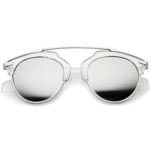 KISS Sonnenbrille Extravaganter Mod. ROCKSTEADY - Mann Frau FASHION Vintage Berühmtheit - CRYSTAL/Silver von KISS