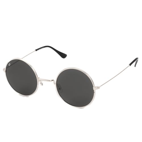 KISS TEASHADES Sonnenbrille Herren Damen – Hippie Vintage Retro Stil mit Leichtem Metallrahmen – UV400 Polycarbonat-Gläser – Ikonisches Design für Boho, Kreative & Elegante Looks von KISS
