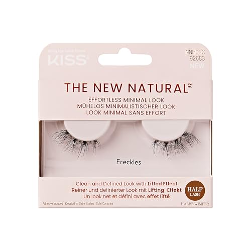 KISS The New Natural Half Lash 02 - Freckles von KISS