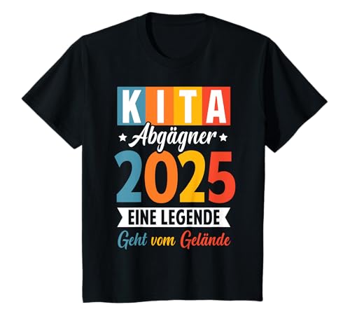Kinder KITA Abgänger 2025 Schulanfang Einschulung 1. Klasse T-Shirt Kinder KITA Abgänger 2025 Schulanfang Einschulung 1. Klasse T-Shirt von KITA Abgänger 2025 Einschulung Schulanfang