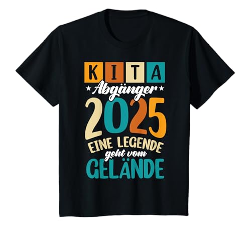 Kinder KITA Abgänger 2025 Schulanfang Einschulung 1. Klasse T-Shirt Kinder KITA Abgänger 2025 Schulanfang Einschulung 1. Klasse T-Shirt von KITA Abgänger 2025 Einschulung Schulanfang