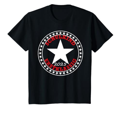 Kinder Schulkind 2025 erstklassig Einschulung 2025 Schulstart 2025 T-Shirt Kinder Schulkind 2025 erstklassig Einschulung 2025 Schulstart 2025 T-Shirt von KITA Abschluss 2025 Einschulung 2025 Schulstart 25