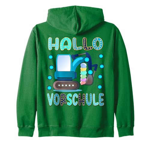 Bagger VORSCHULKIND MÄDCHEN PÄDAGOGIN Junge Vorschule Kapuzenjacke Bagger VORSCHULKIND MÄDCHEN PÄDAGOGIN Junge Vorschule Kapuzenjacke von KITA KINDERGARTEN GRUNDSCHULE SCHULANFANG