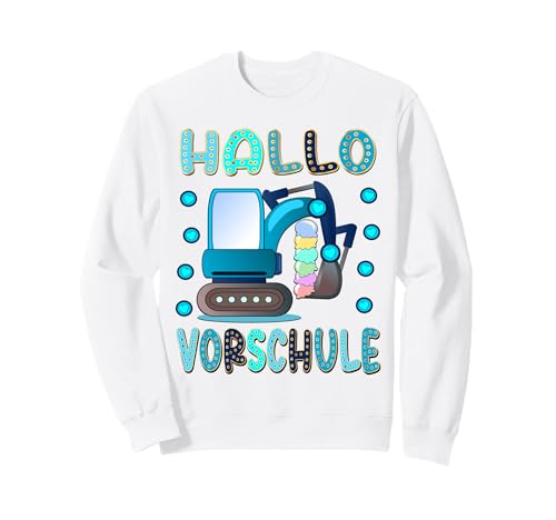 Bagger VORSCHULKIND MÄDCHEN PÄDAGOGIN Junge Vorschule Sweatshirt Bagger VORSCHULKIND MÄDCHEN PÄDAGOGIN Junge Vorschule Sweatshirt von KITA KINDERGARTEN GRUNDSCHULE SCHULANFANG