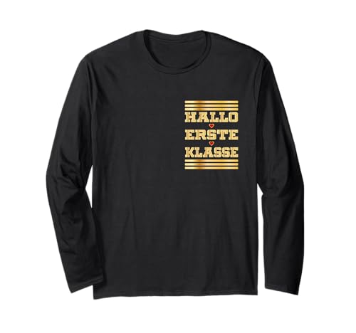 Kinder Schulanfang Einschulung 2025 Grundschule 1. Klasse Langarmshirt von KITA KINDERGARTEN GRUNDSCHULE SCHULANFANG