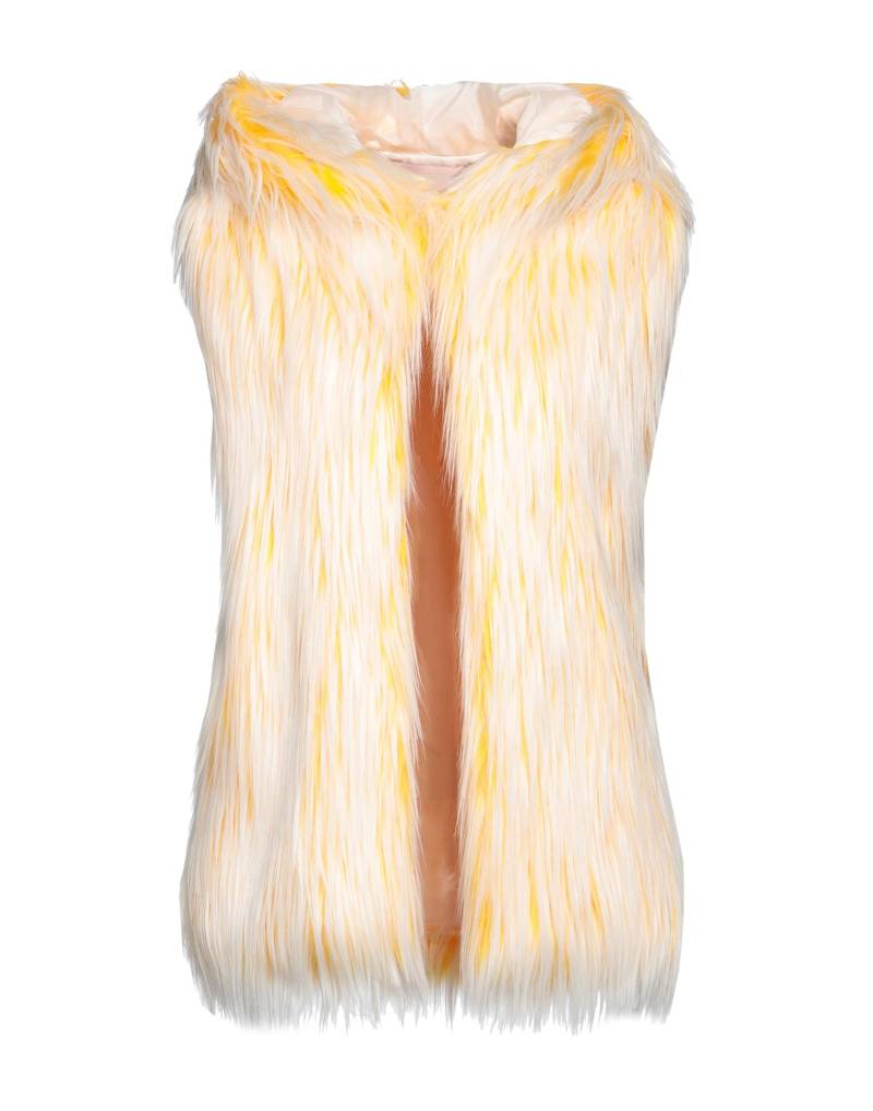 KITAGI Shearling- & Kunstfell Damen Gelb von KITAGI