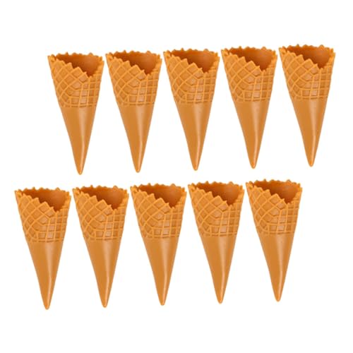 KITANDOVE 10 Stück Mini Eiscreme Charms für Handyhüllen DIY Bastelbedarf Verzierungen für Haarschmuck Mehr Kreatives Zubehör für Projekte von KITANDOVE