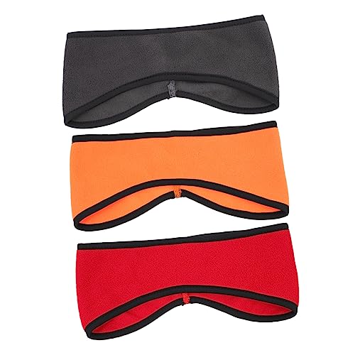 KITANDOVE 3stücke Teiliges Warmer Und Winddichter Haarbänder Für Winter Outdoor-Sport Kopfband Für Skifahren Joggen Und Radfahren Hochwertige Bequeme Und Atmungsaktive Kopfbedeckung von KITANDOVE