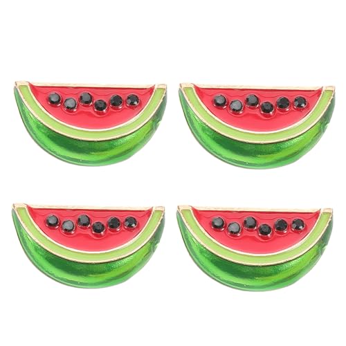 KITANDOVE 4 Stück Fruchtbrosche Lustige Abzeichen Brosche Damen Wassermelonen-abzeichen Wassermelonen-knopfnadel Wassermelonen-küchendekoration Perlen Baumwoll-kaschmirmischung Legierung KITANDOVE 4 Stück Fruchtbrosche Lustige Abzeichen Brosche Damen Wassermelonen-abzeichen Wassermelonen-knopfnadel Wassermelonen-küchendekoration Perlen Baumwoll-kaschmirmischung Legierung von KITANDOVE
