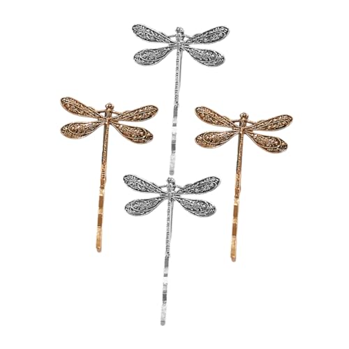 KITANDOVE 4stücke Teiliges Vintage Libellen-haarspangen Für Damen Elegante Haarklammern Zur Befestigung Von Und Seitlichem Haar Für Verschiedene Frisuren Und Anlässe von KITANDOVE