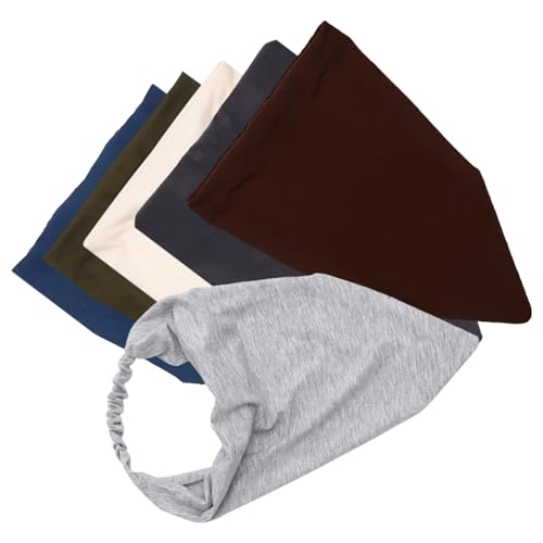 KITANDOVE 6stücke Teiliges Elastisches Haarbandana Vielseitige Kopfbedeckungen Für Yoga Und Partys von KITANDOVE