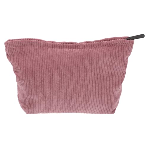 KITANDOVE Corduroy Kosmetiktasche Für Frauen Multifunktionale Aufbewahrung Große Kapazität Elegantes Design Für Make-up Schmuck Und Reiseutensilien von KITANDOVE