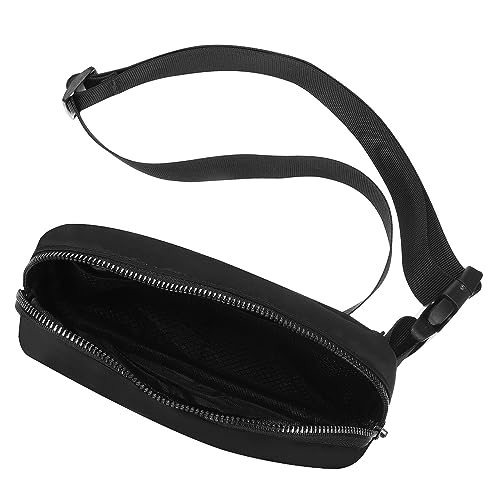 KITANDOVE Trendy Damen Umhängetasche Modische Sling Bag Zum Wandern Schwarze Fanny Aufbewahrungsgürteltasche Für Männer von KITANDOVE