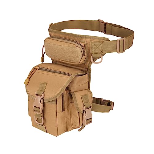 KITANDOVE Outdoor-beintasche Für Herren Multifunktional Hüfttasche Aus Oxford-Stoff Oberschenkeltasche Mit Verstellbarem Gurt Für Angeln Und Reisen von KITANDOVE