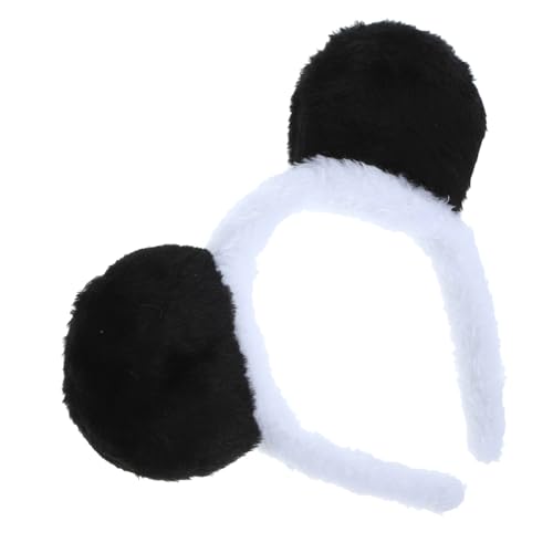 KITANDOVE Panda Stirnband Cosplay Kostüm Haarband für Partys Süße Kopfbedeckung mit Beweglichen Accessoire für Geburtstagsfeiern und Maskenbälle von KITANDOVE