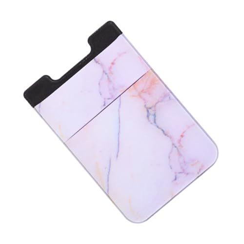 KITANDOVE Phone Back Card Holder Selbstklebender Kartenhalter Für Handy Praktische Geldbörse Für Kreditkarten Und Ausweise Multifunktional Und Für Unterwegs Rosa Design von KITANDOVE