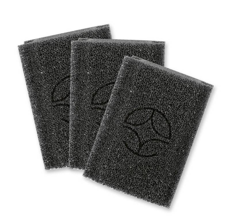 KITCHBO Reinigungsschwamm Silikonschwamm zur Reinigung von KITCHBO, Silikon Backmatte, Geschirr, Töpfe 3er Set von KITCHBO