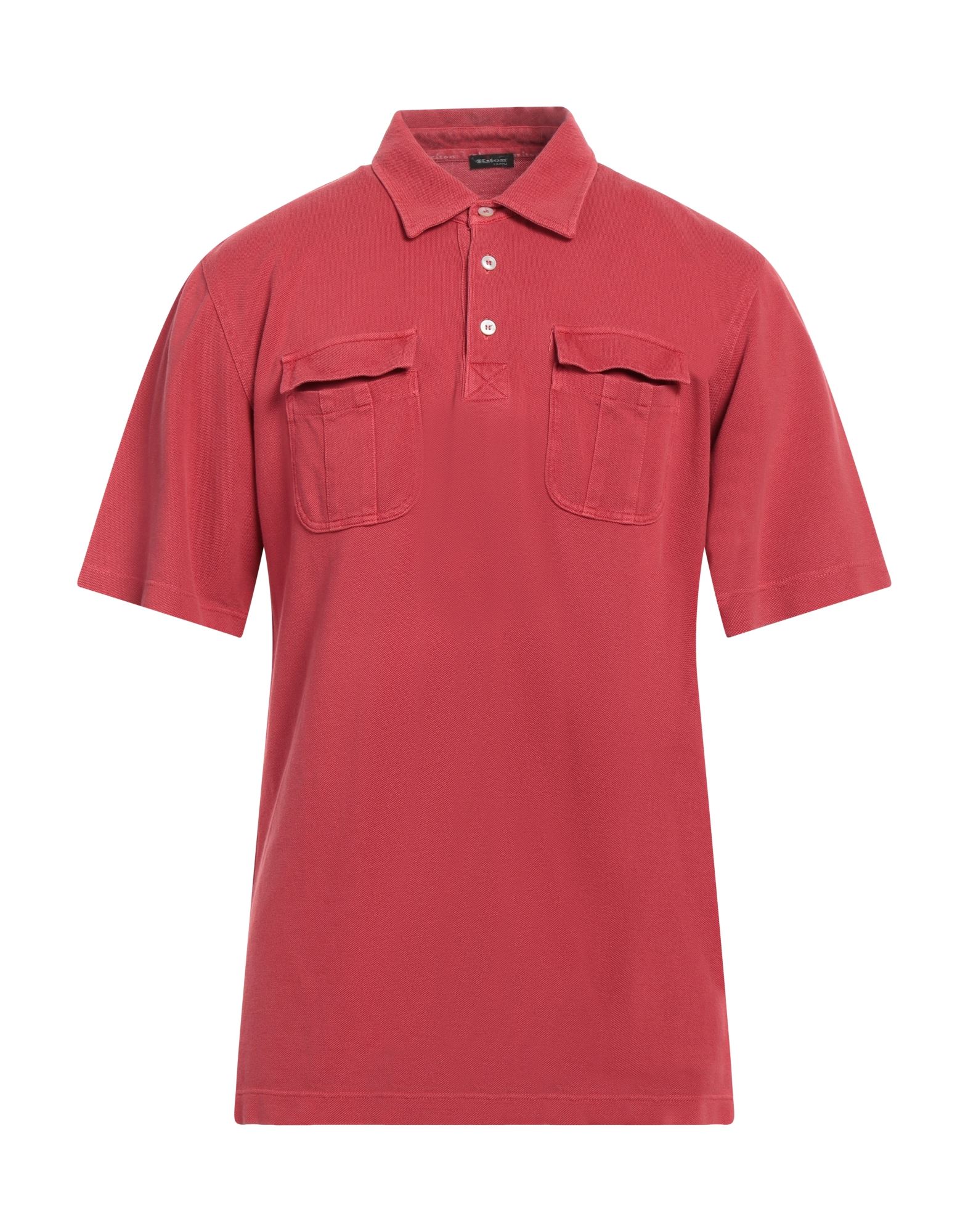 KITON Poloshirt Herren Tomatenrot von KITON