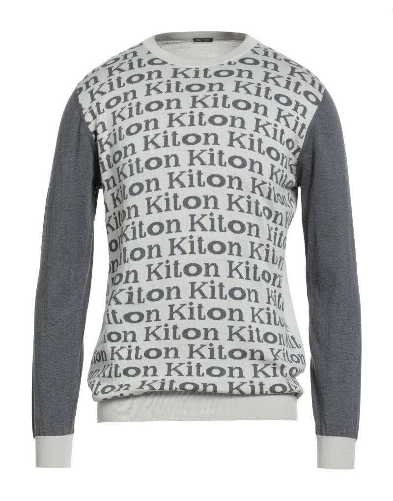 KITON Pullover Herren Hellgrau von KITON