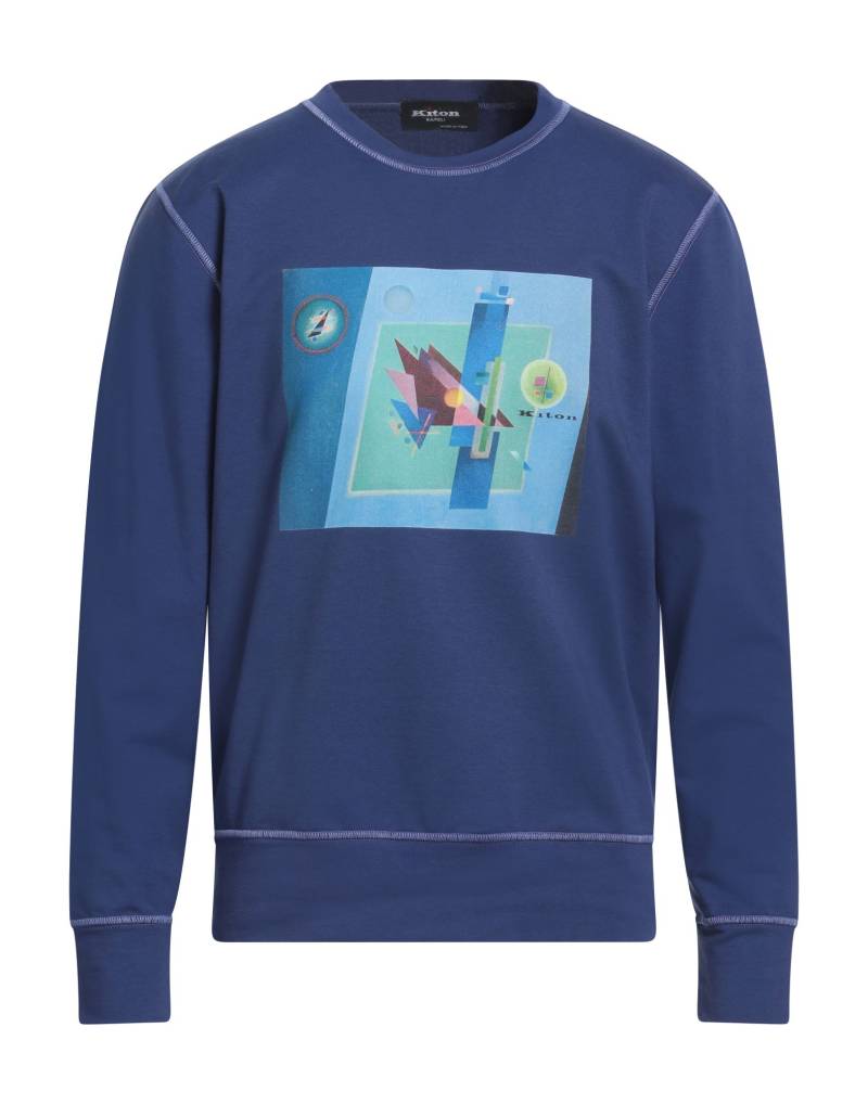 KITON Sweatshirt Herren Blau von KITON