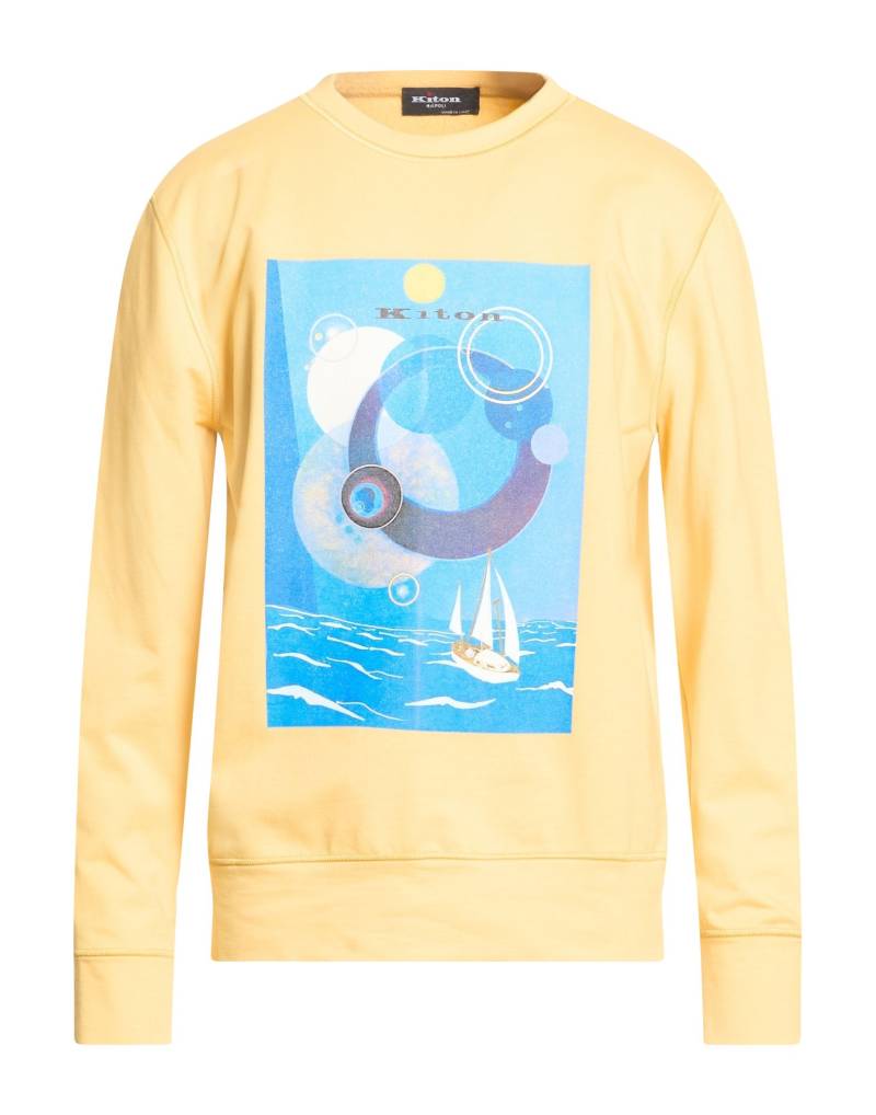 KITON Sweatshirt Herren Gelb von KITON